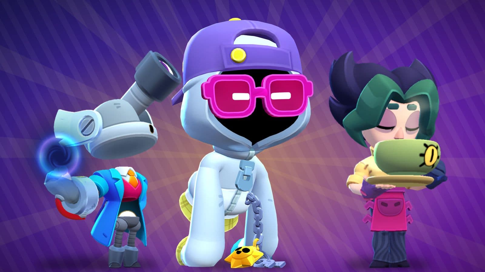 Космо, Шейд и Винс — герои августовского обновления Brawl Stars
